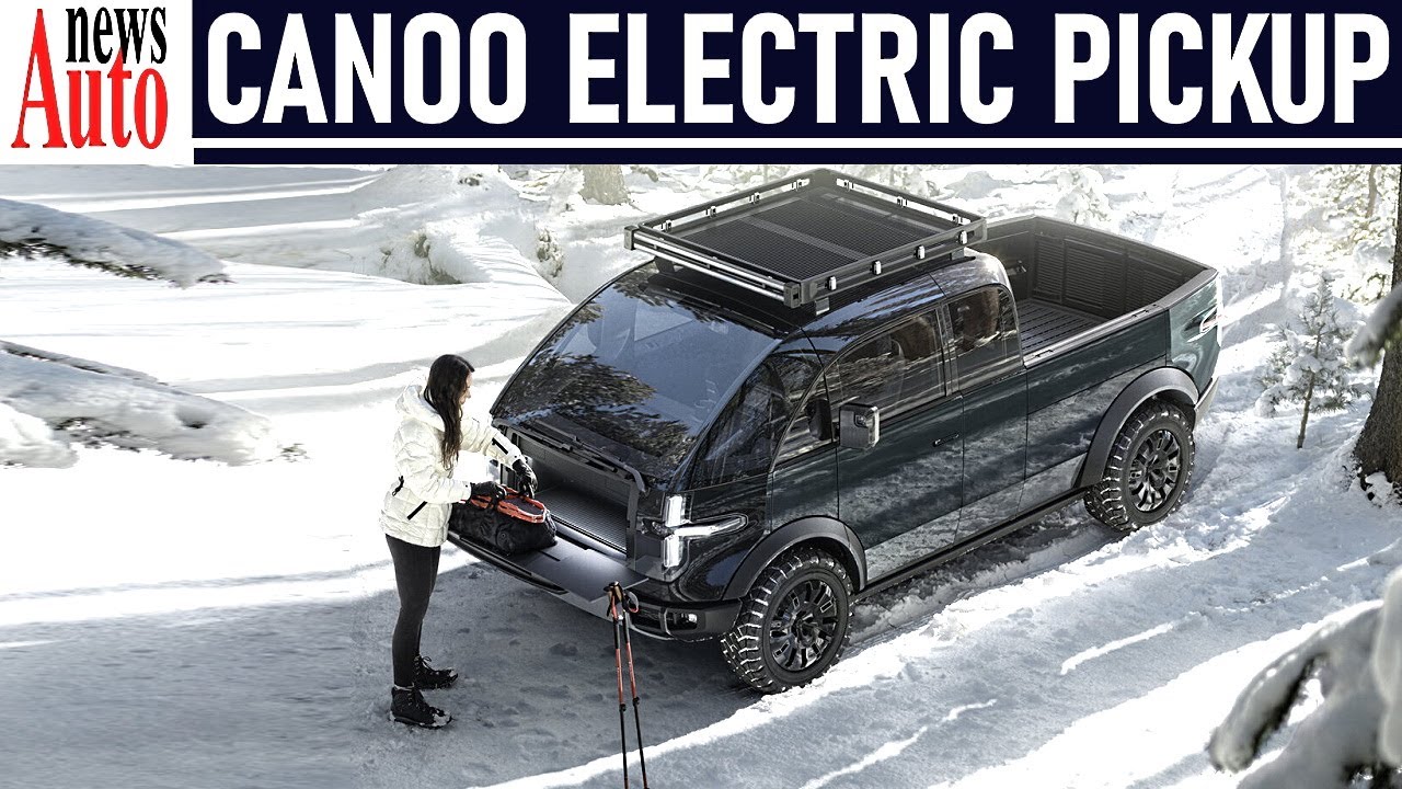 Canoo Electric Pickup Truck (2021) - Walkaround | NewsAuto