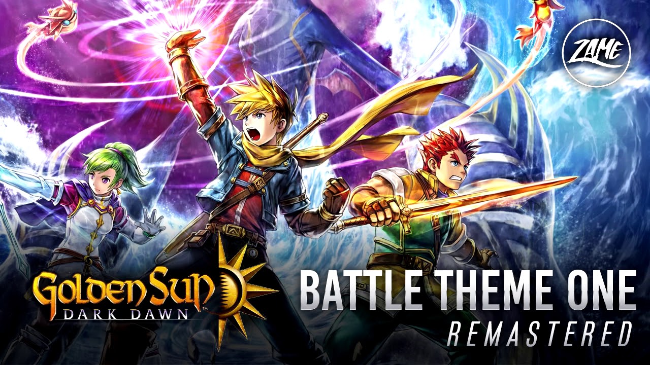 Golden Sun: Dark Dawn || Battle Theme One (Remastered)