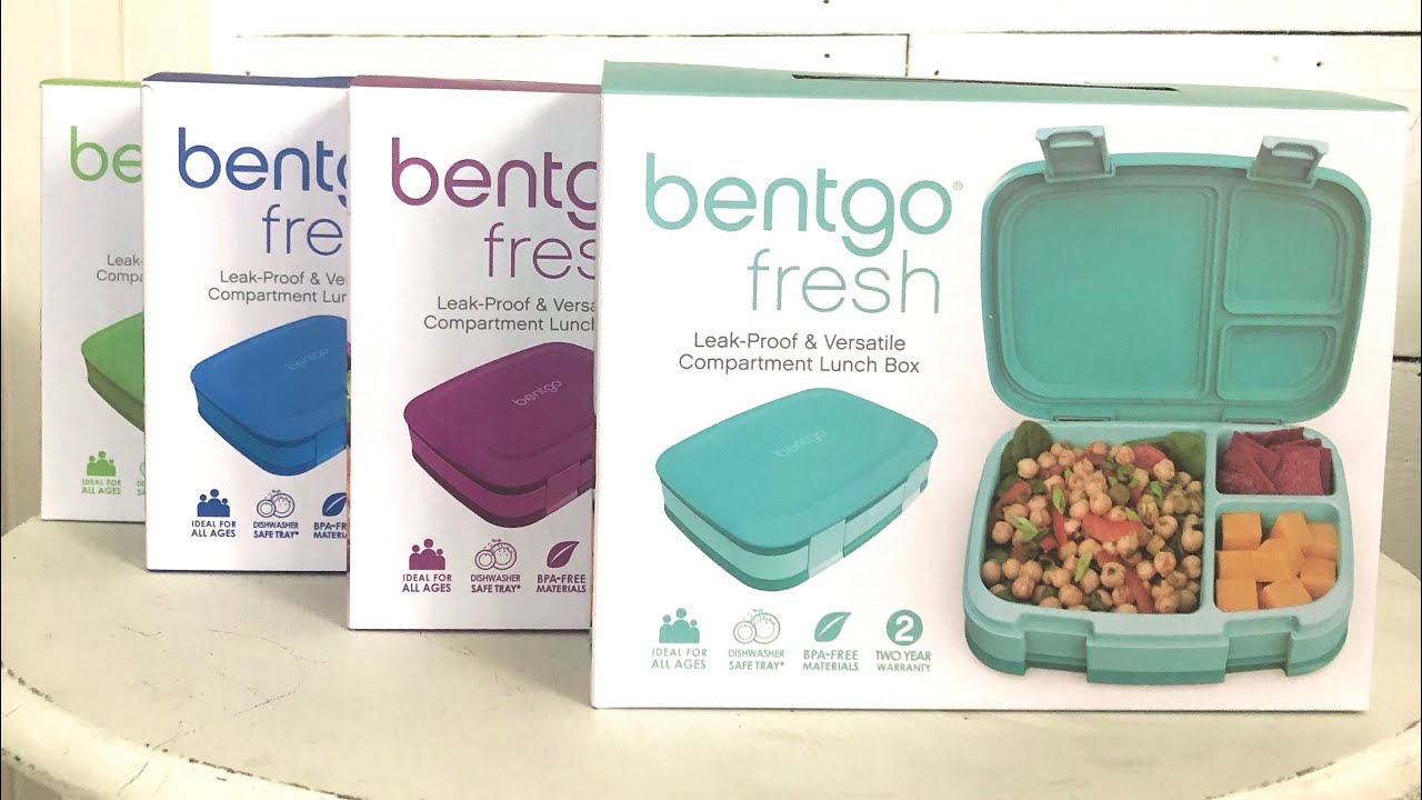 *Unboxing FOUR Bentgo Fresh lunchboxes*