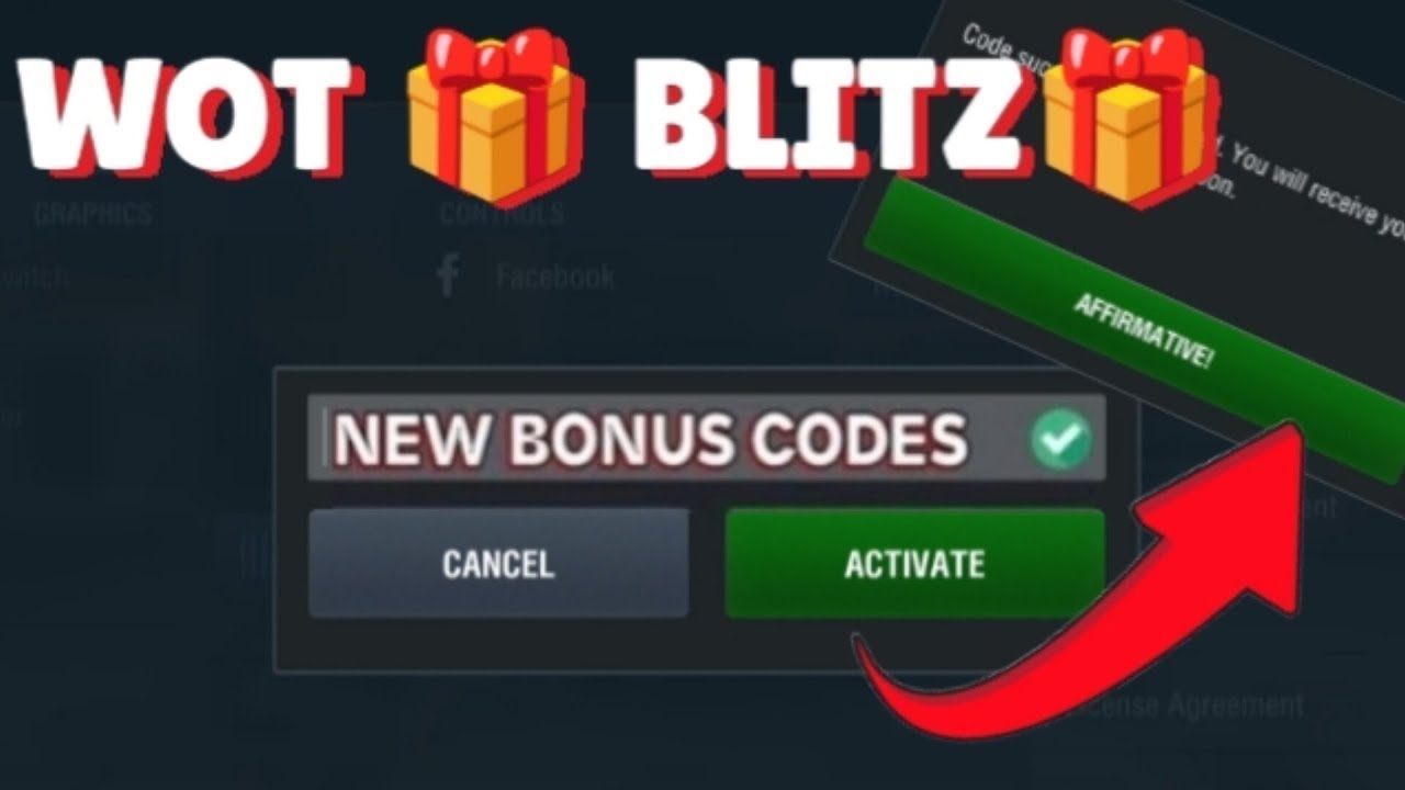 NEW BONUS CODE FOR EVERY REGION🎁😎 - WOT BLITZ 