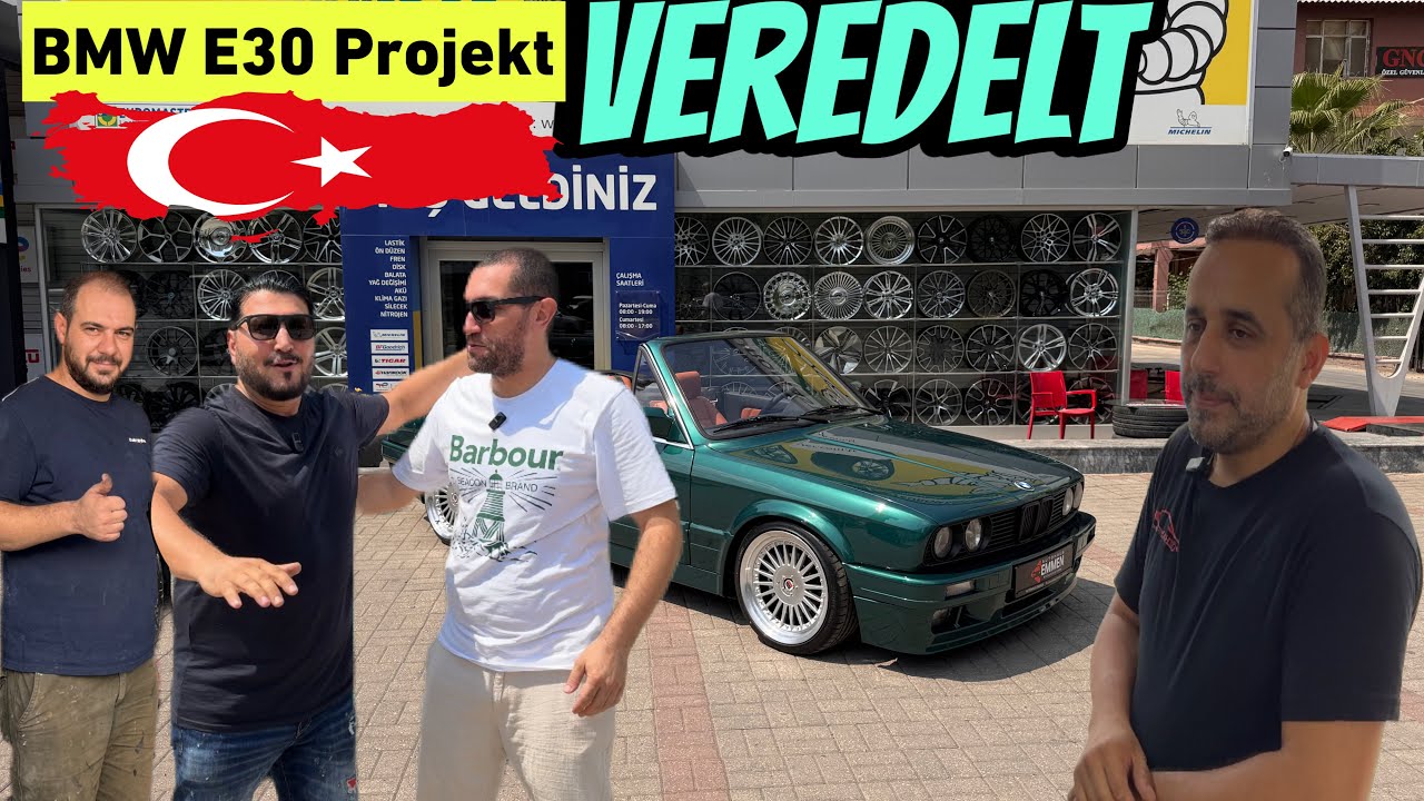 Türkei/Projekt abgeschlossen. BMW E30 Cabrio
