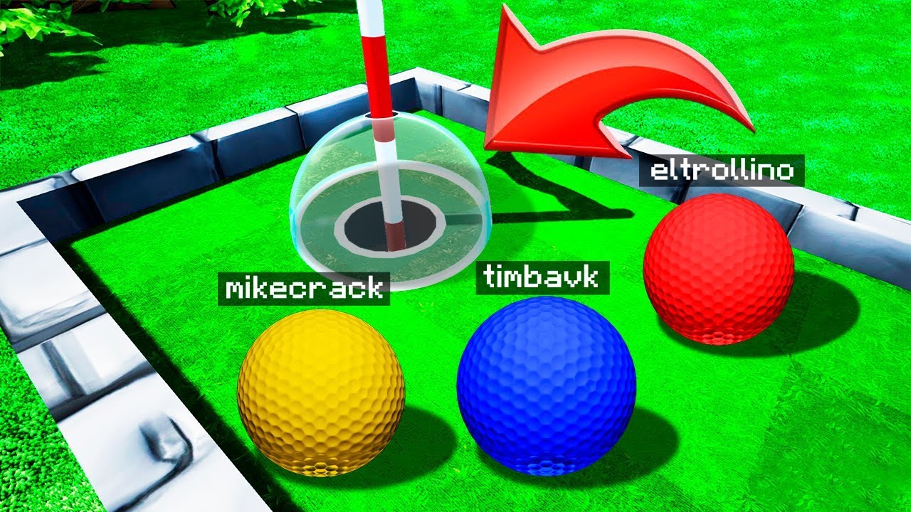 ¡99% Imposible meterla en este hoyo Troll! 😡⛳ Golf It con Los Compas!