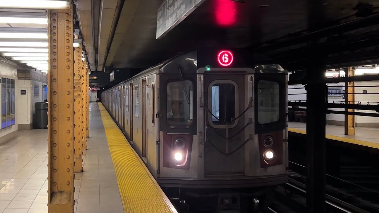 IRT Lexington Avenue: R62A, R142 & R142A (6) Local trains @ 96th Street