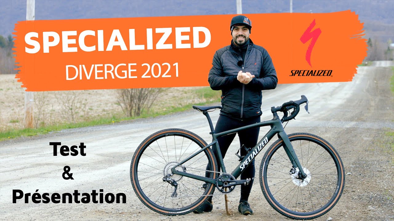 Specialized Diverge 2021, présentation et test sur la gravelle