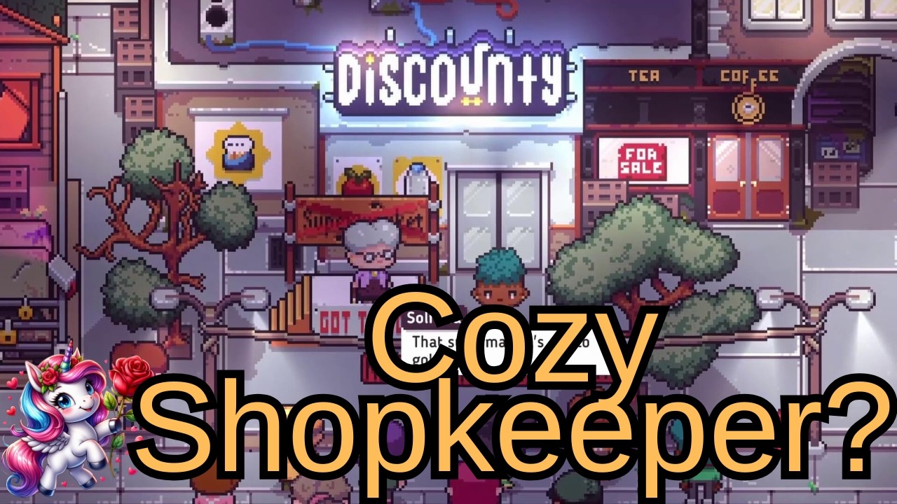 First Look at Discounty! 💸🛍️ Running My Own Cozy Supermarket!