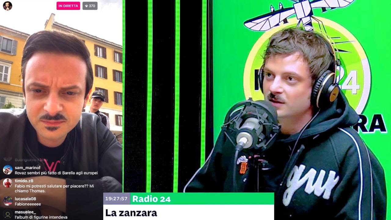 Rovazzi: non ho leso l'immagine di Milano - La Zanzara 14.5.2024