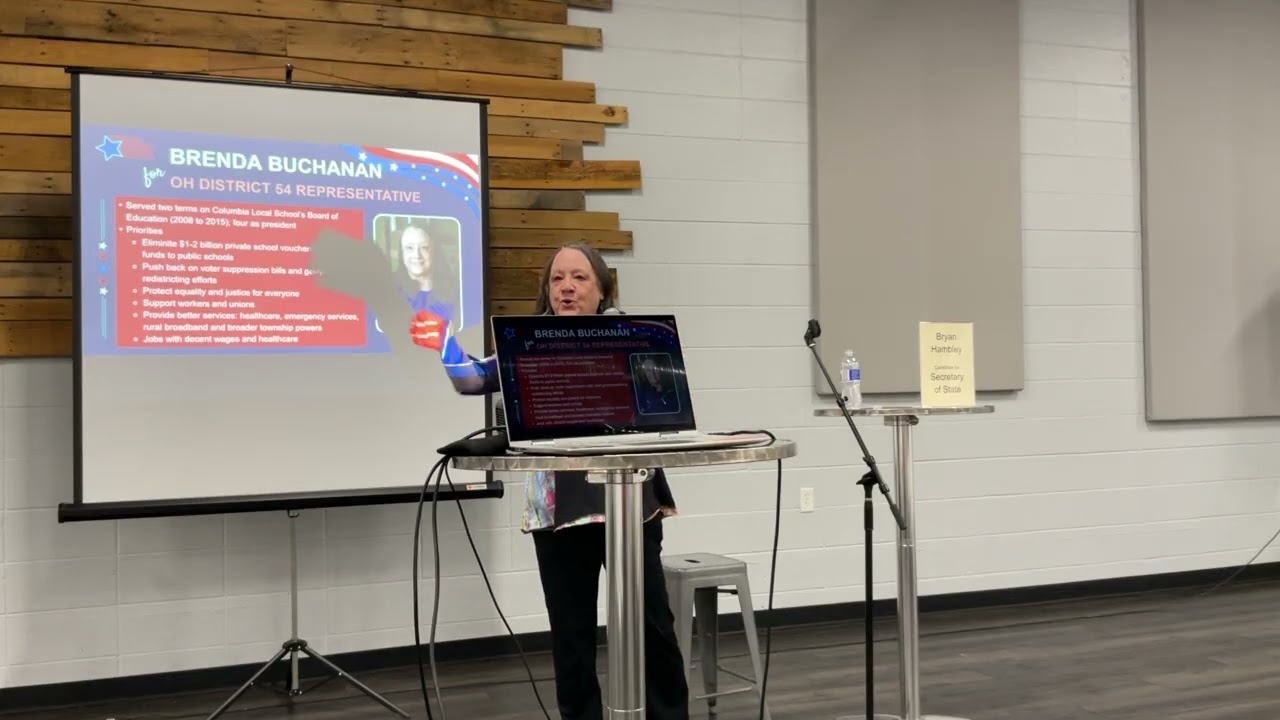 Meet the Candidates Town Hall: Brenda Buchanan Candidate for Ohio House District 54