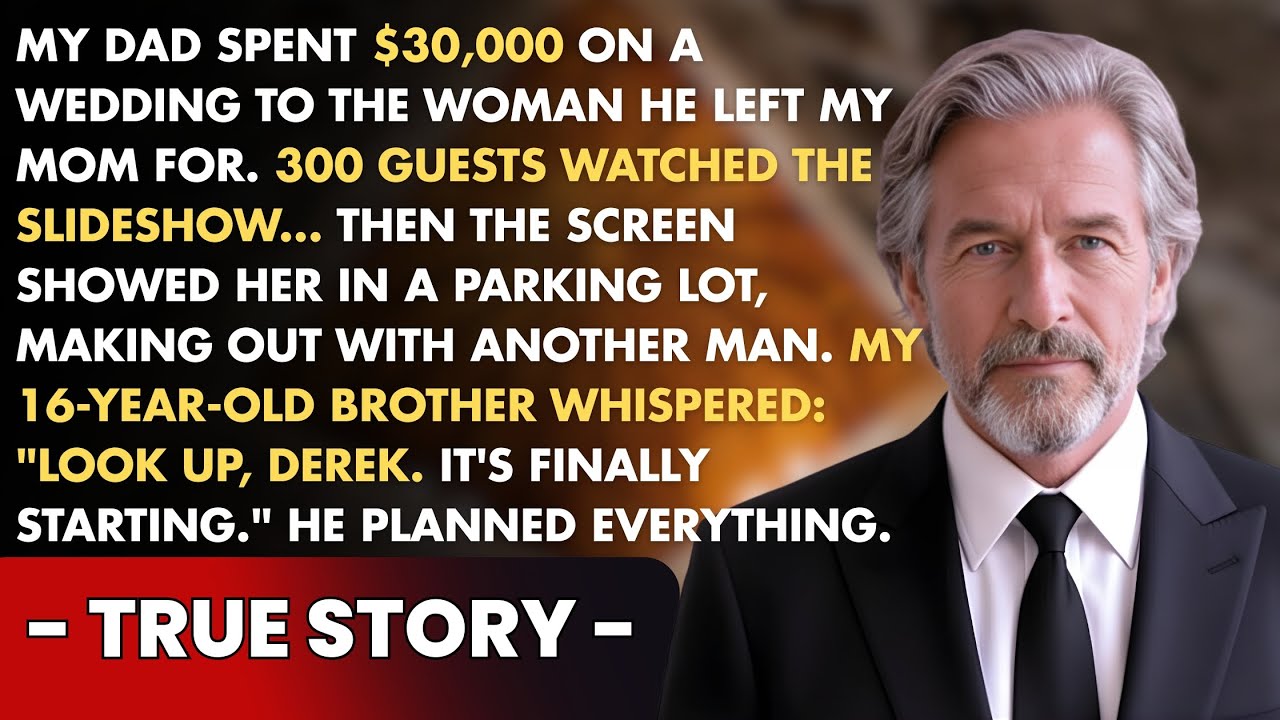 My Dad Spent $30,000 on His Wedding to His Mistress — My Brother Put Her Affair on the Slideshow...