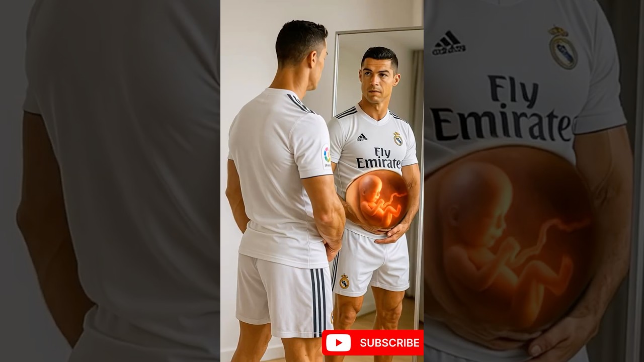 POOR RONALDO WAS MOCKED FOR HAVING A CHILD IN HIS WOMB... 