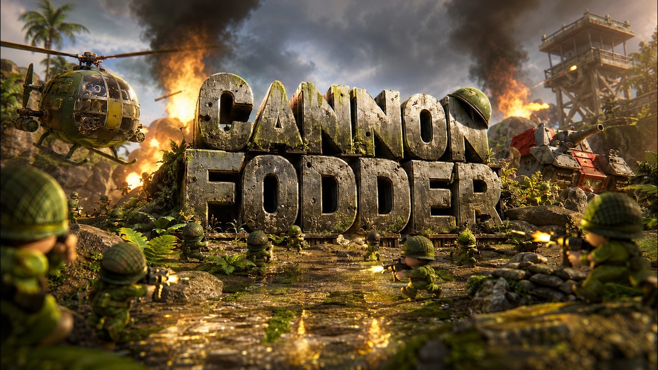 Пушечное мясо / Cannon Fodder (Sega Mega Drive)