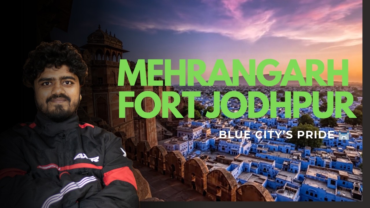 Mehrangarh Fort Jodhpur 😍 | Blue City Rajasthan Travel Vlog