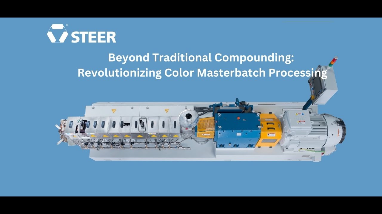 STEER Webinar: Revolutionizing Color Masterbatch Processing: Beyond Traditional Compounding