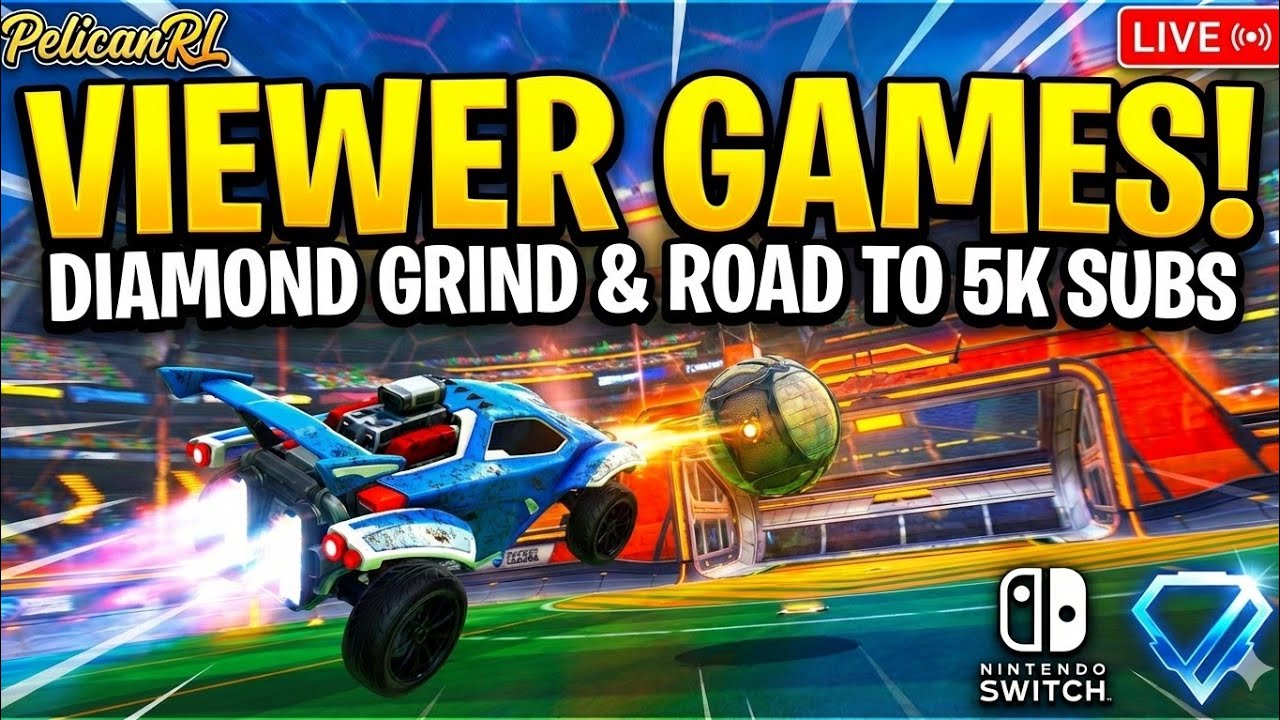 🔴 VIEWER TOURNAMENTS! |  ROCKET LEAGUE LIVE! | ROAD TO 10K SUBS! 🎮