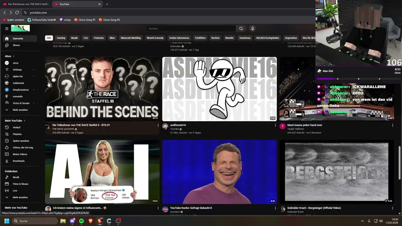 🏎️ MAIN CHARACTER STREAM 🏎️ REACTIONS 🏎️ GAMBLING JUHU 🏎️ - 13.02.2026 VOD