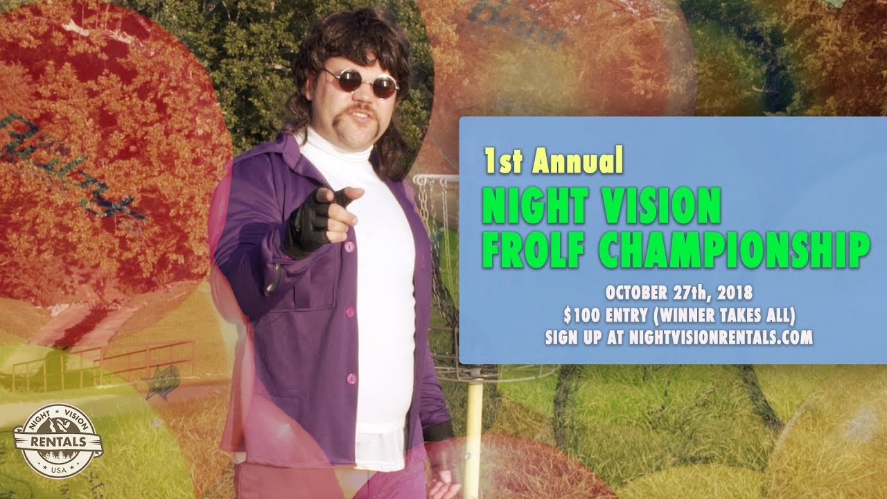 FROLF Championship from Night Vision Rentals