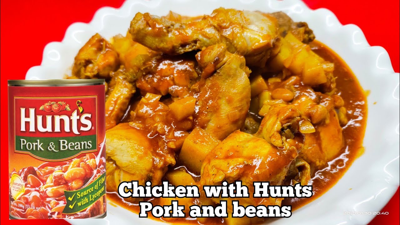 MAPAPA EXTRA RICE KA SA CHICKEN WITH HUNTS PORK AND BEANS NA ITO SA SARAP.. @kusinanijunior