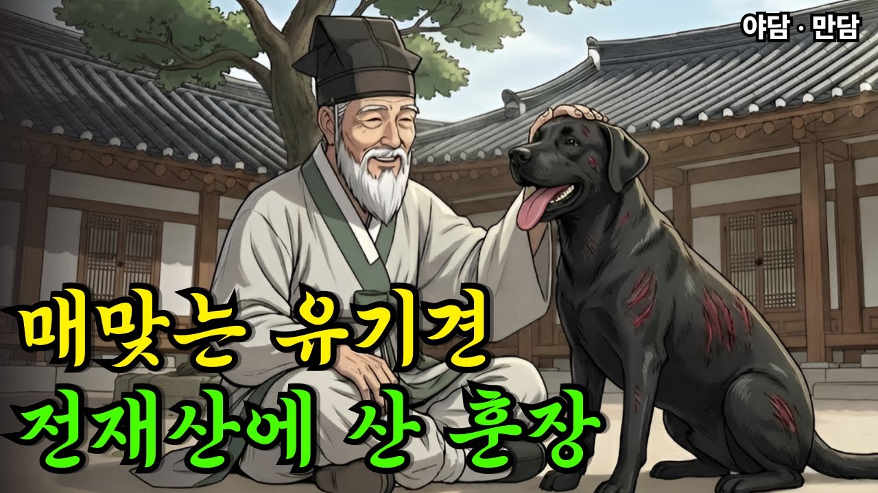 저잣거리에서 구해온 서당 똥개의 엄청난 반전 |야담|옛날이야기|사연