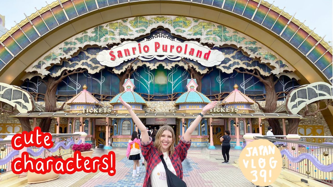 Sanrio Puroland! Мы проводим день в тематическом парке Hello Kitty — JAPAN VLOG 39