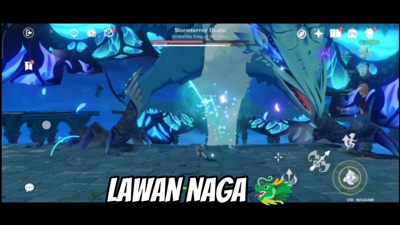 AKHIRNYA KOTA MONDSTAT AKU TAMATIN DENGAN CARA MENGALAHKAN SI NAGA FOUR WINDS INI - GENSHIN IMPACT