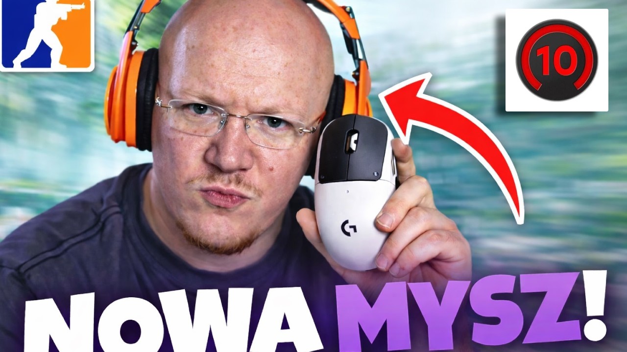 NOWA MYSZKA Mrdzinold LOGITECH SUPERSTRIKE!