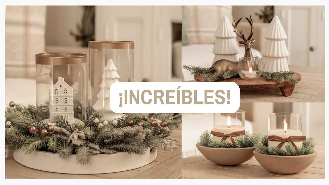 🎄 &iexcl;NO LO VAS A CREER!! IDEAS NAVIDE&Ntilde;AS ELEGANTES y muy ECON&Oacute;MICAS 😱IDEAS F&Aacute;CILES QUE NECESITAS HACER