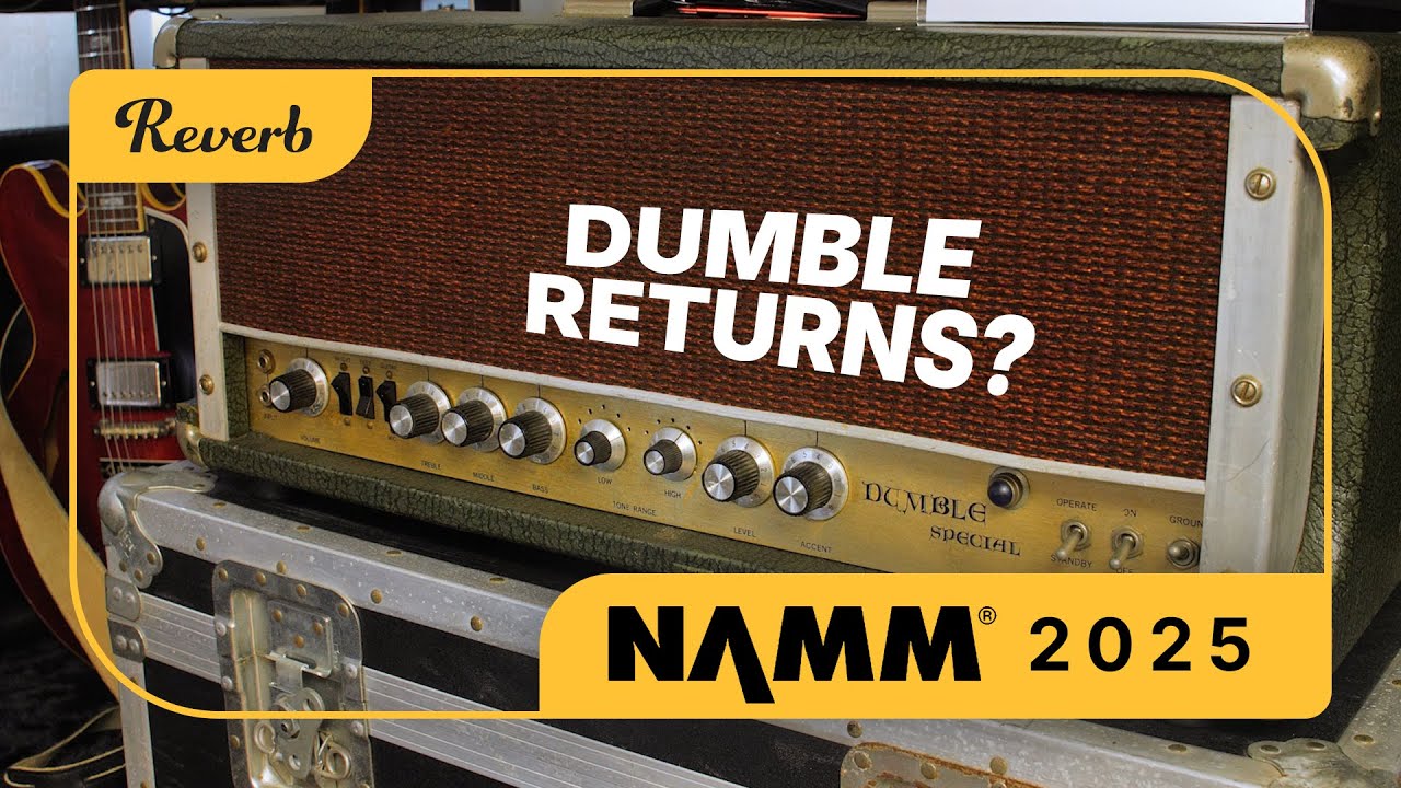 Dumble Стиви Рэй Вона и возвращение усилителей Dumble на выставке NAMM 2025