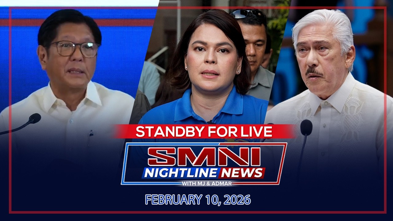 SMNI Nightline News with Admar Vilando  Feb. 10, 2026 – Martes