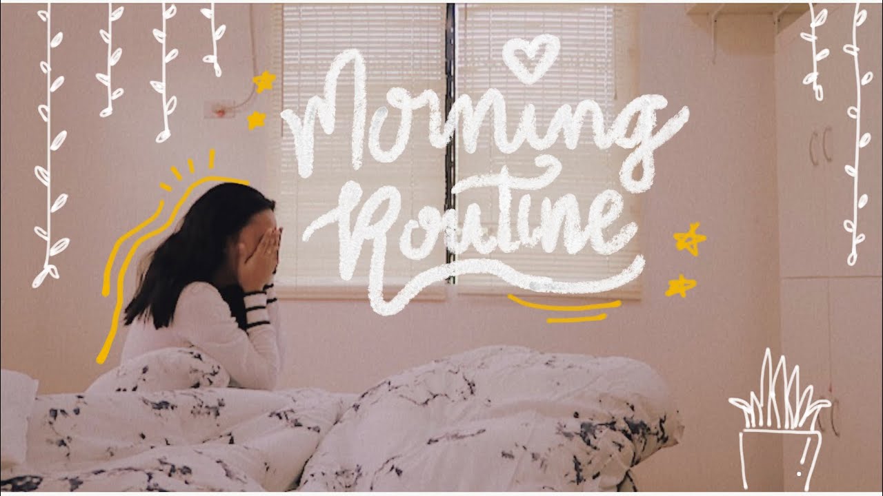 my quarantine morning routine ☀️☕️