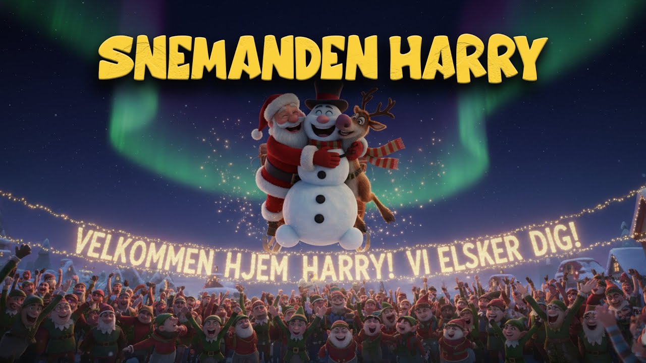 Snemanden Harry - Julehistorie for b&oslash;rn