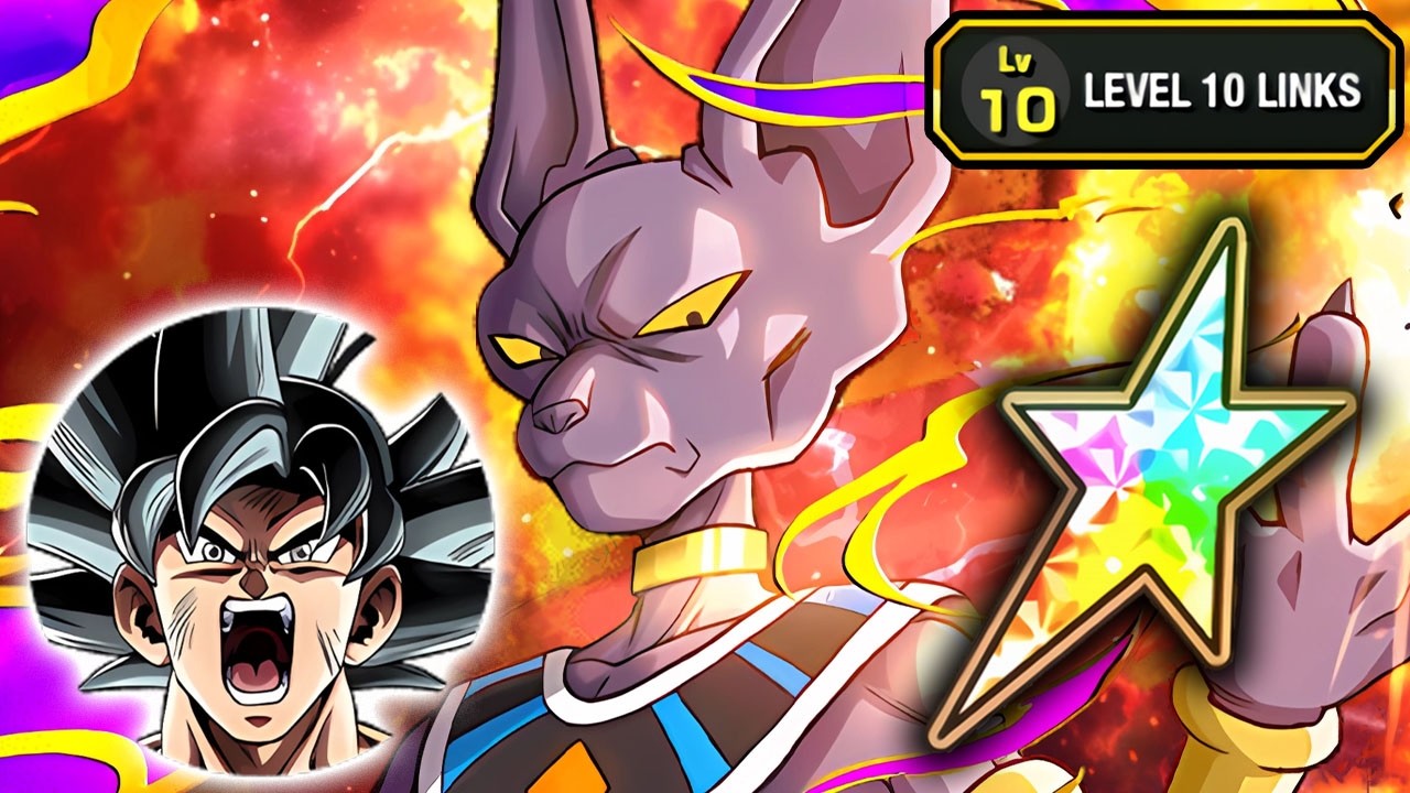 SUPER EZA TEQ BEERUS ON LR UI GOKU + SSBE VEGETA TEAM! Dragon Ball Z Dokkan Battle