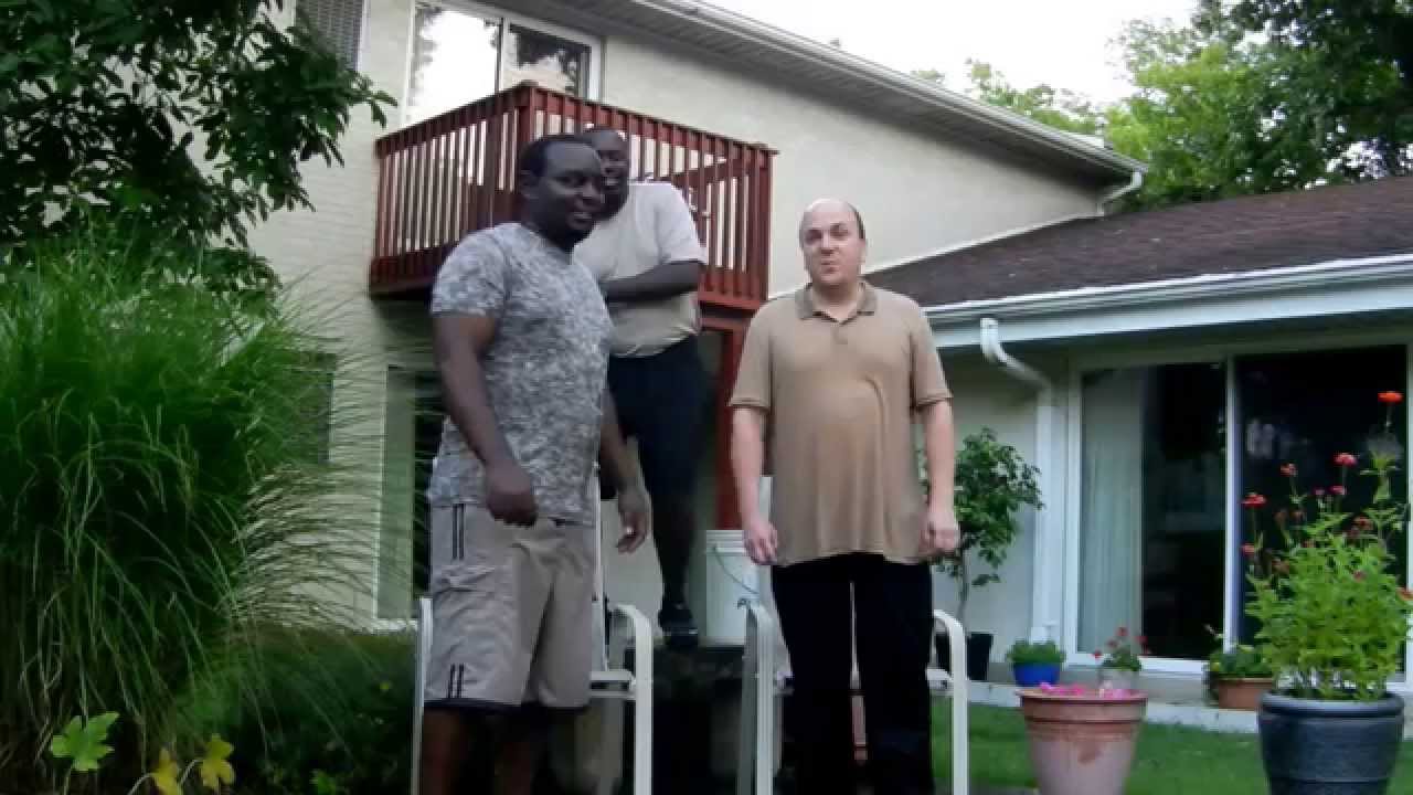 Levis & Paul do the ice bucket challenge