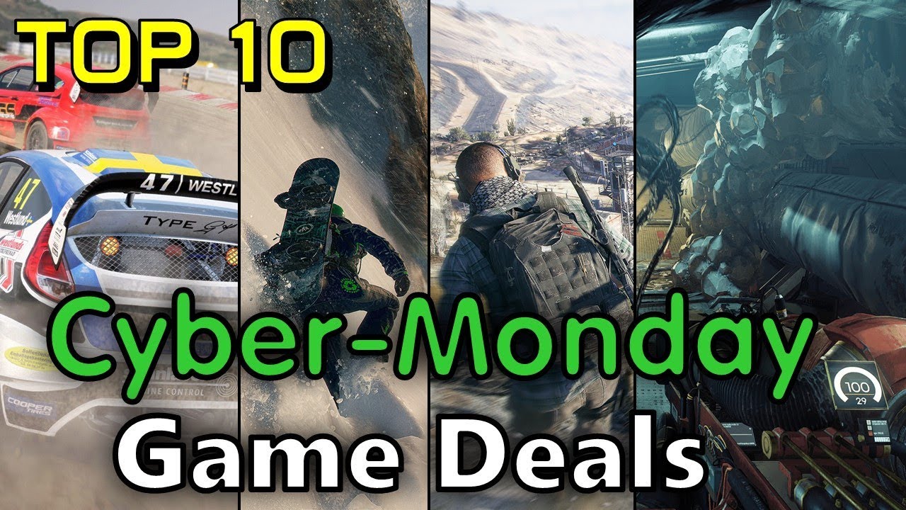 Top 10 | Cyber-Monday Game Deals (2017)