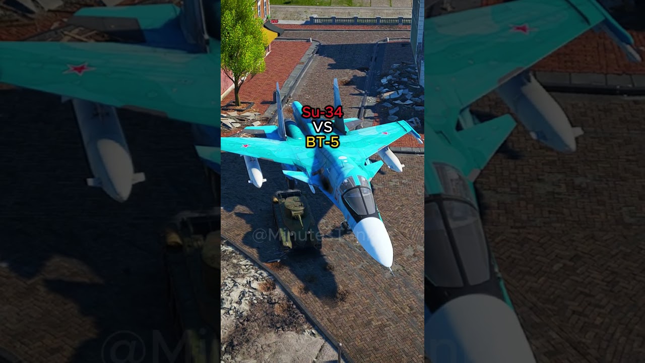 The Su-34 Is MASSIVE!☠️