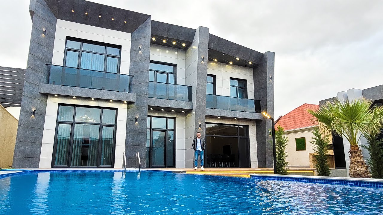 Tam əşyalı, super dizaynlı, əla təmirli Villa - Mərdəkan ( 300 )