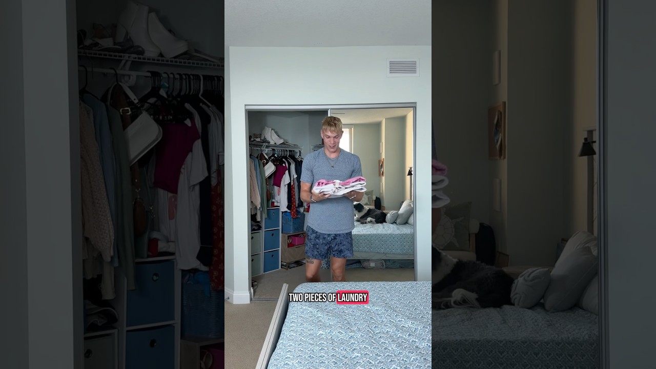 Every time I finish folding the laundry 🫠