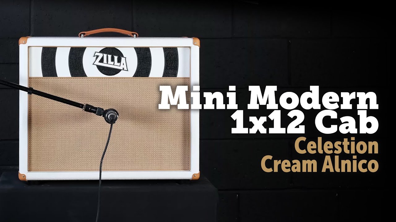 Celestion Alnico cream loaded Zilla Mini Modern 1x12