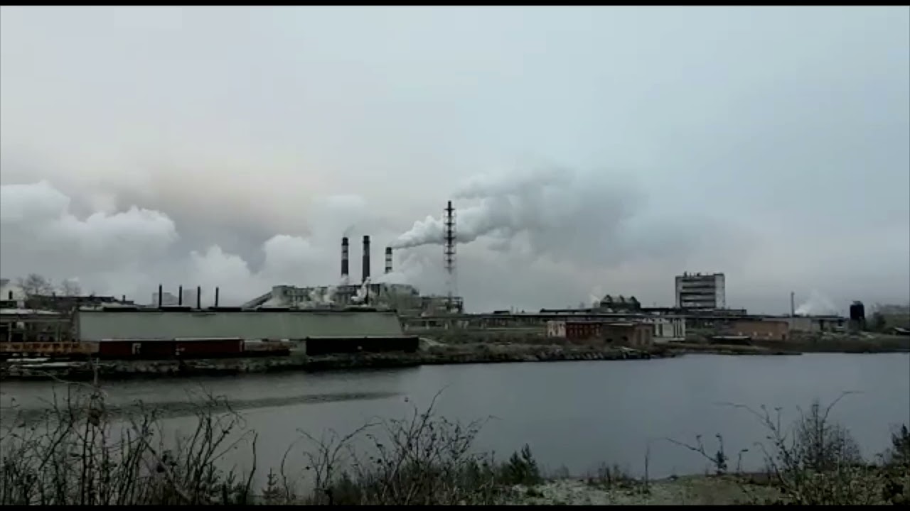 Карелия г.Сегежа, остров и улица Гористая. Мелодия Сергея Чекалина.