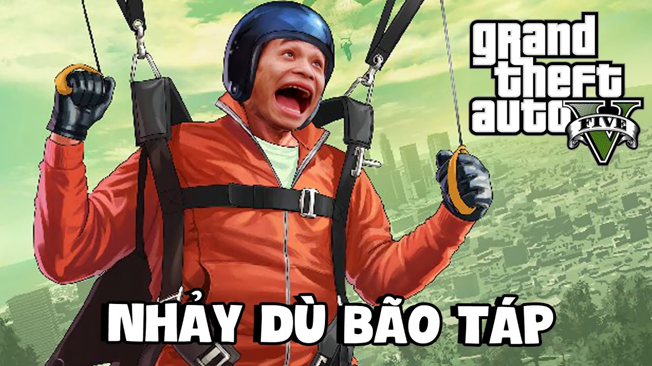 (GTA V MixiCity #68) Chuyến nhảy dù bão táp cùng huynh đệ Gara RefundAuto.