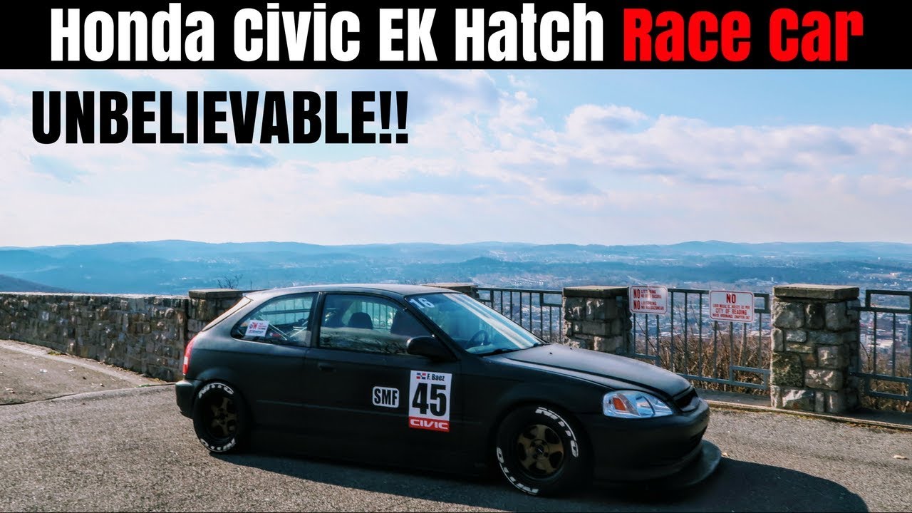 Modified Honda Civic EK Hatchback RACE CAR | From a Type R Owner's Perspective