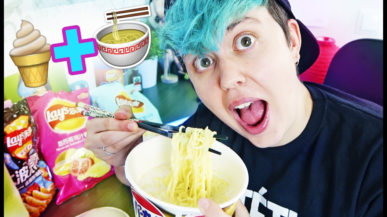 LAYS DE SABORES Y RAMEN CON HELADO (JAPONSHOP) | BelenaGaynor