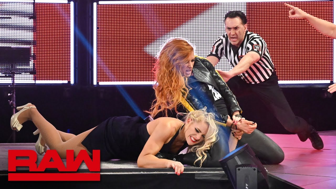 Lacey Evans incurs the wrath of Becky Lynch: Raw, April 8, 2019
