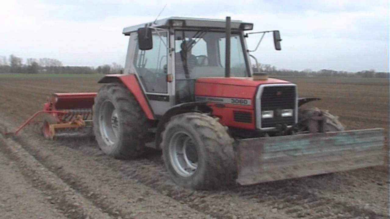 Wiosenne prace polowe 2013 z MF 3060 (engine sound)