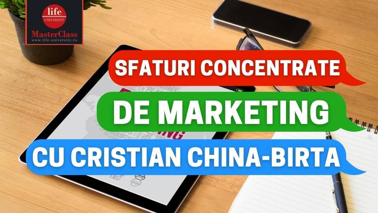 Digital Marketing cu Cristian China Birta