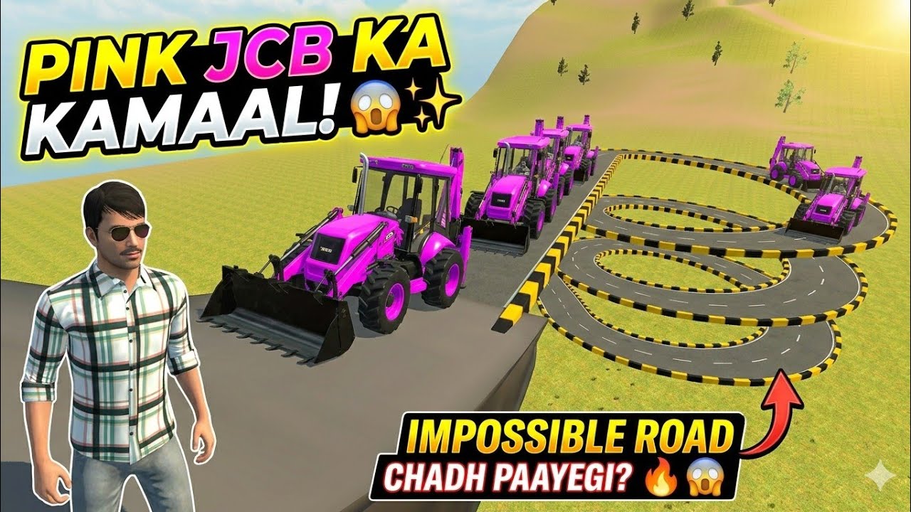Pura Game Hang Ho Gaya! 😱 4 JCB Gadi Ek Saath In One Map! #JCB #gaming #gtrbhavani