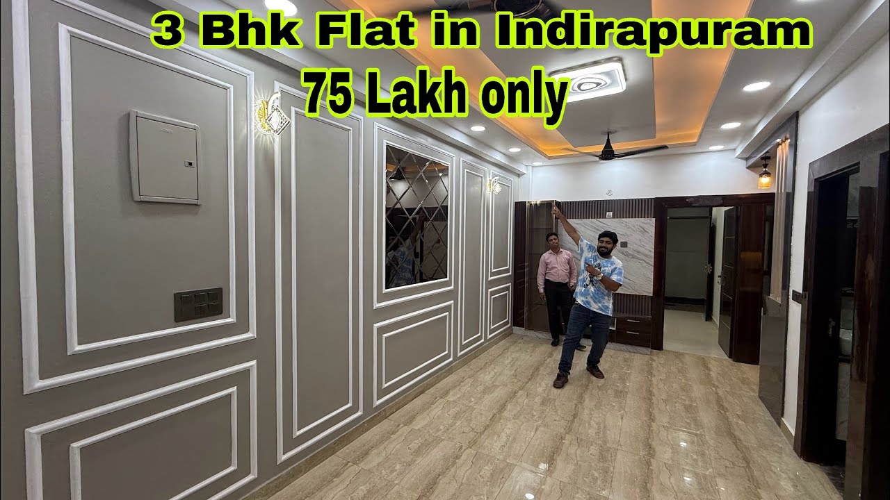 3 Bhk Flat in Indirapuram ghaziabad | Ready To Move Flats Sake in Ncr | Cheapest Flats in Indirapura