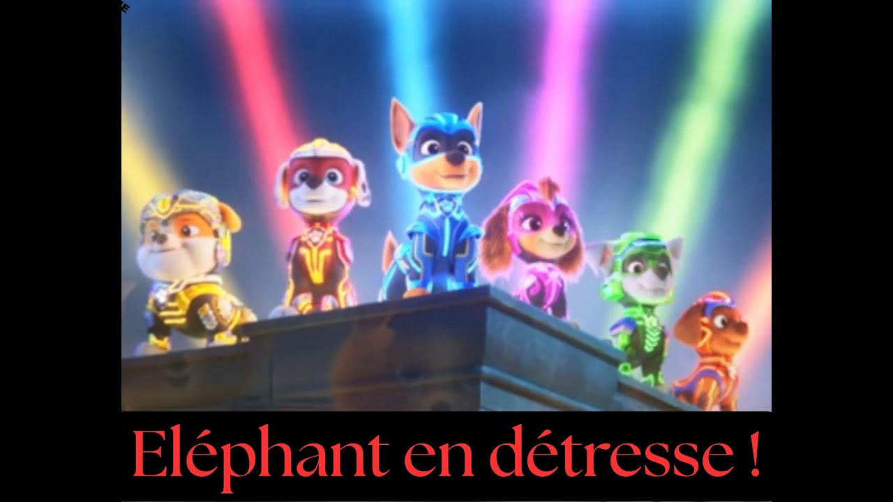 Un Délire Pat patrouille Mission : Archéologie et éléphant en détresse !