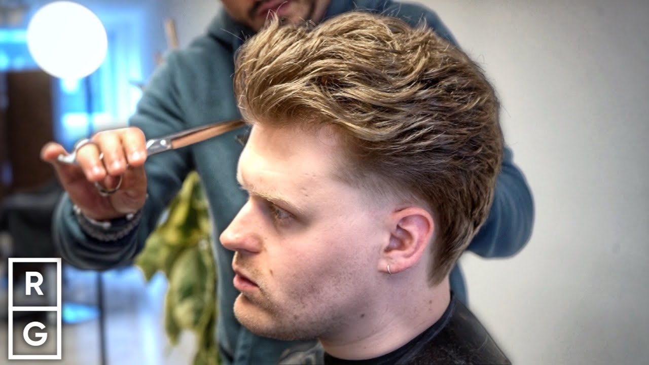 Short Mullet Haircut with a TAPER (Men’s Hair Trend 2023)