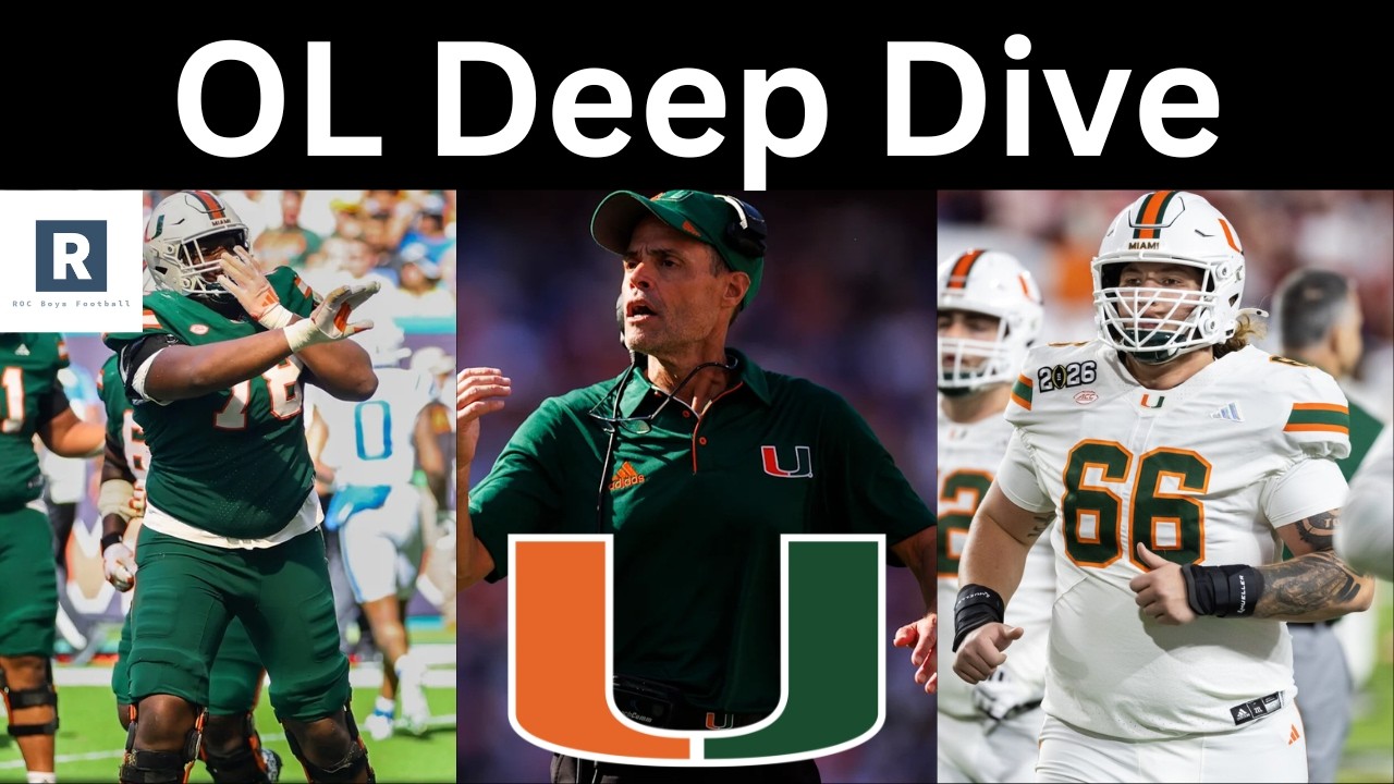 Miami Hurricanes Offensive Line DEEP DIVE | What It Might Look Like?