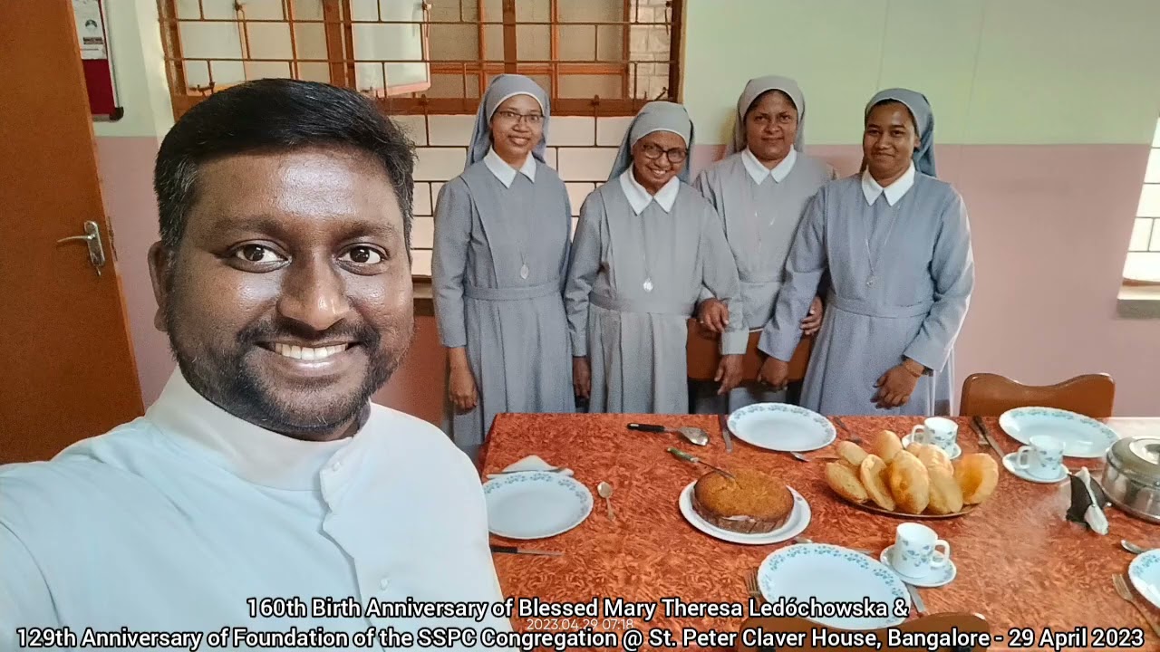 160th Birth Anniversary of Blessed Mary Theresa Ledóchowska @ SSPC House, Bangalore - 29 Apr 2023