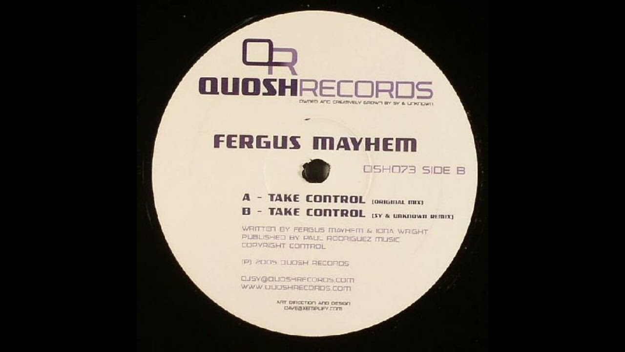 Fergus Mayhem - Take Control (Sy & Unknown Remix)